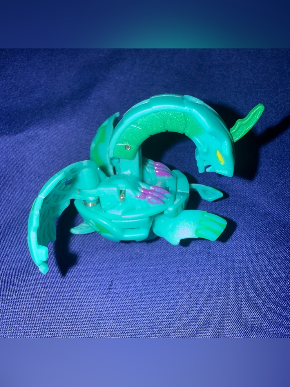 Bakugan Apollonir 500G Green Ventus B2 Battle Brawlers Legendary Soldier No Card